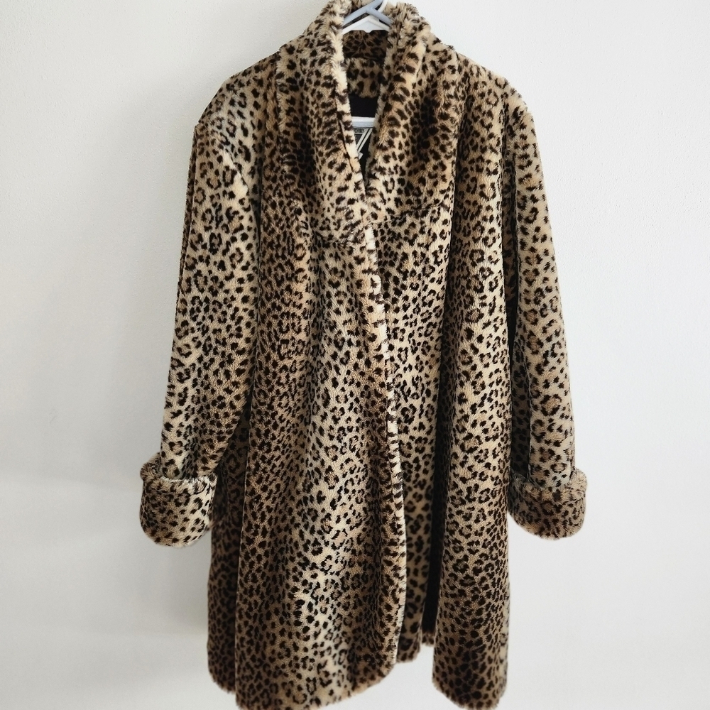 Marvin richards faux vintage swing coat